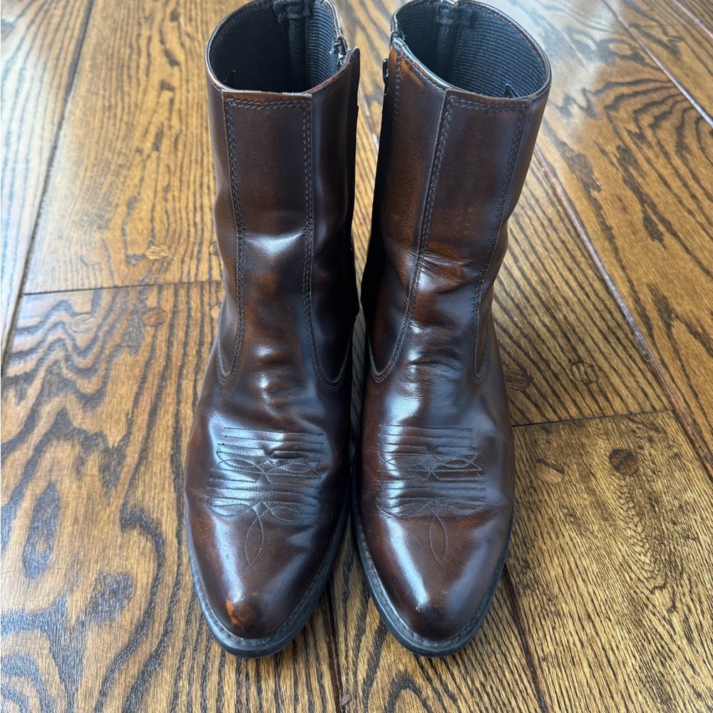 Men's Laredo Fletcher Brown Leather Boots